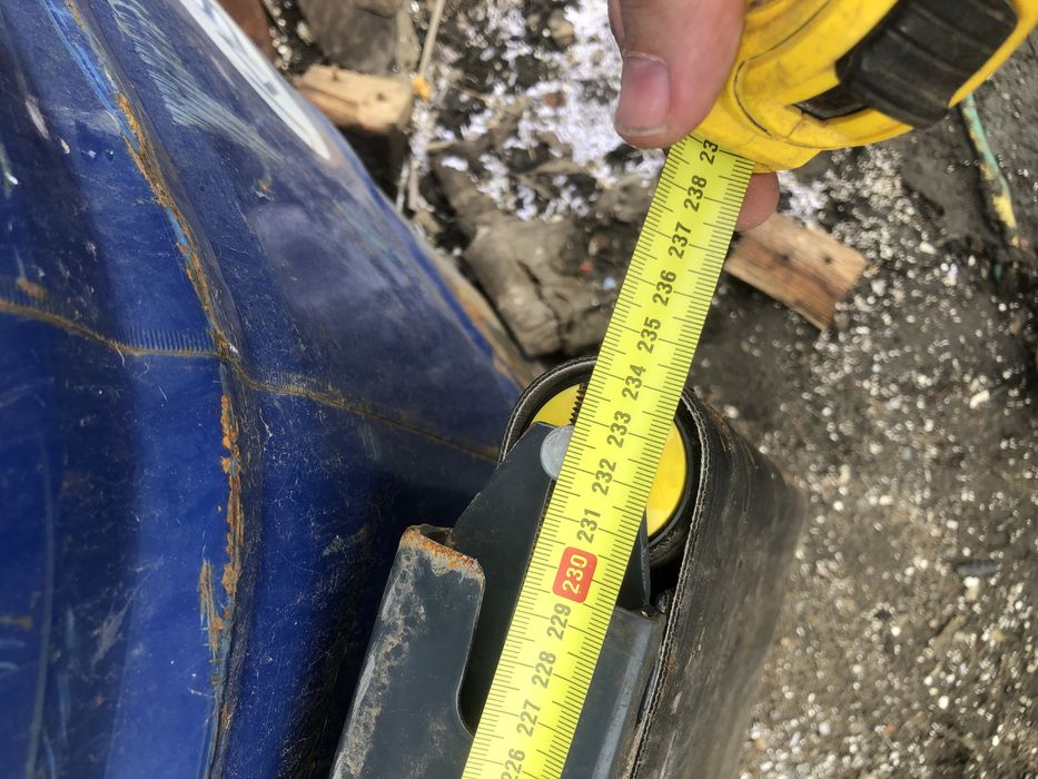 Taśmociąg, podajnik taśmowy INTERROLL  236cm, przenośnik taśmowy