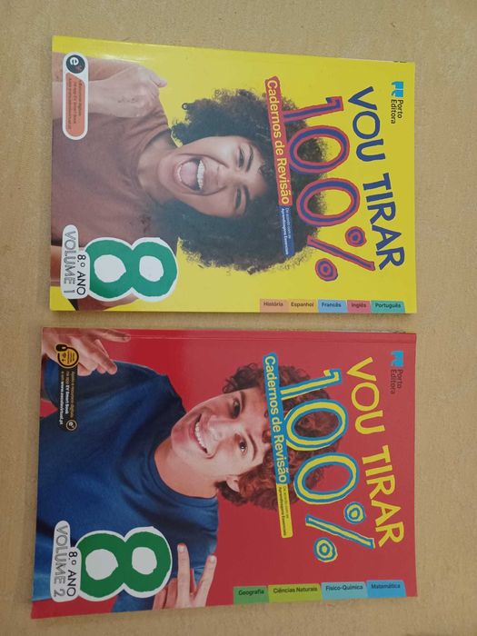 Vou tirar 100%  - 8.º Ano (NOVOS)