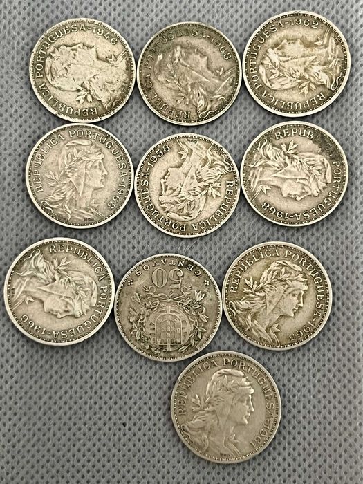 Moedas Republica Portuguesa