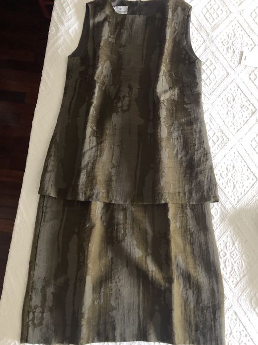 Conjunto para cerimonia em bom tecido