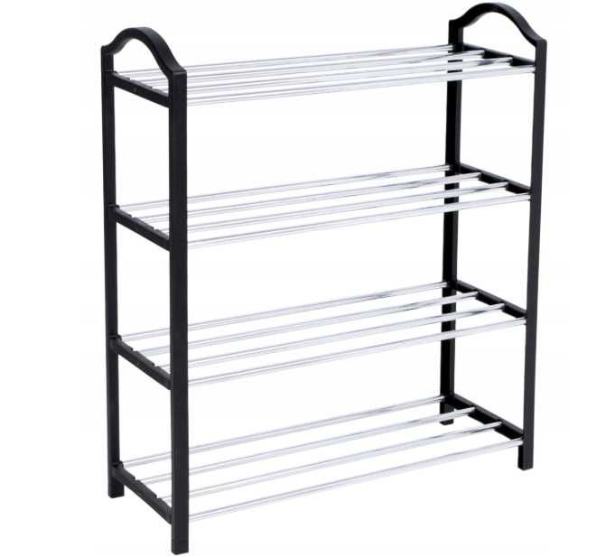 Szafka na buty stojak półka regał organizer 4-poziomowy do przedpokoju