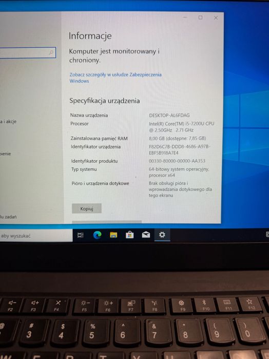 Lenovo x1 Carbon i5, 8GB, ssd 500 GB,