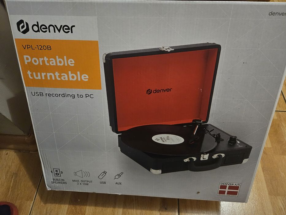 Gramofon przenośny
