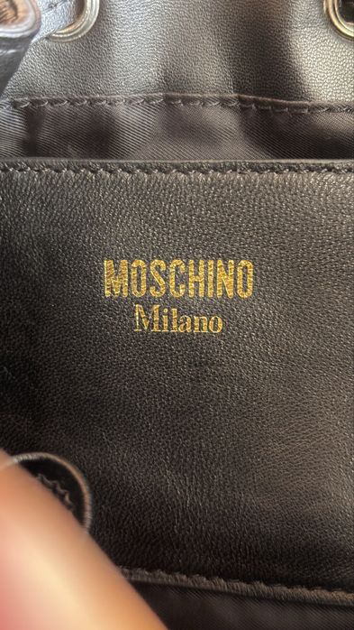 Сумка Moschino шкіряна