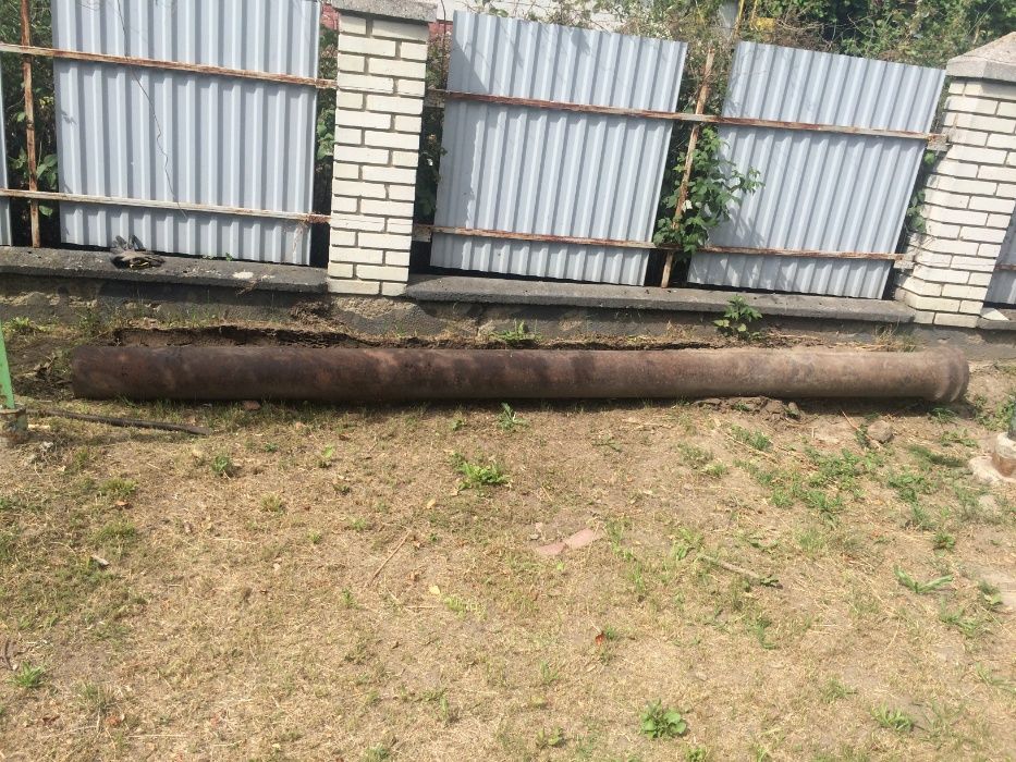 Труба залізна (радянська сталь) довжина 4,1 м