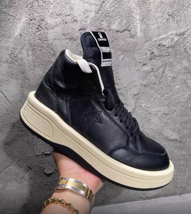 Converse Rick Owens X TURBOWPN Mid Oyster...