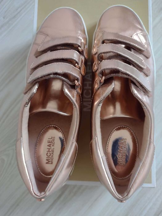 Sneakersy Michael Kors zlote