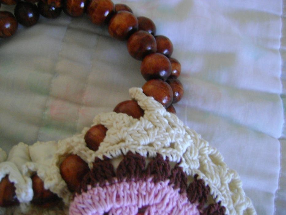Mala de crochê - nova
