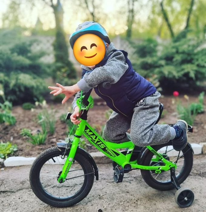 Дитячий велосипед колеса 14 дюймів