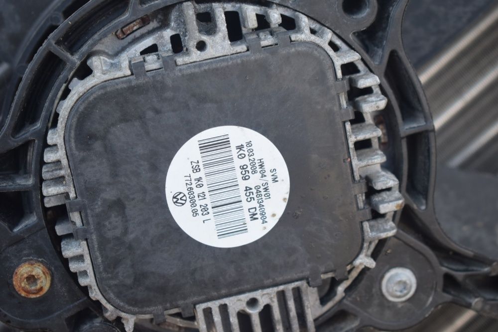 komplet chłodnic WENTYLATOR moduł SEAT LEON II 1.4 16V 08R.1k09594
