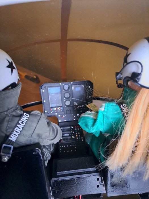 Makieta helikoptera Hughes MD 500