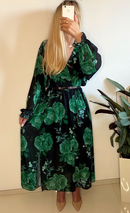 Sukienka plus size 2xl 3xl komunia chrzest wesele