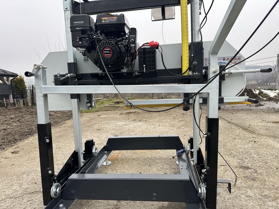 Trak taśmowy Tartak Germany Spalinowy76GL Pro76cm Mocny z Dani 6metrów