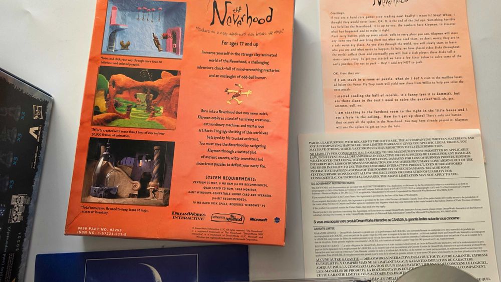 PC Neverhood wydanie premierowe