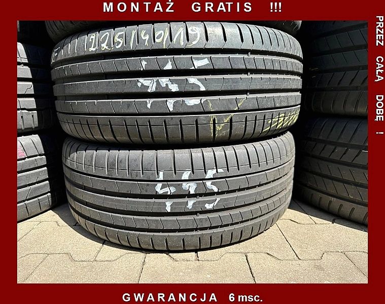 225/40/19 Pirelli P Zero_7mm_2szt_(445)