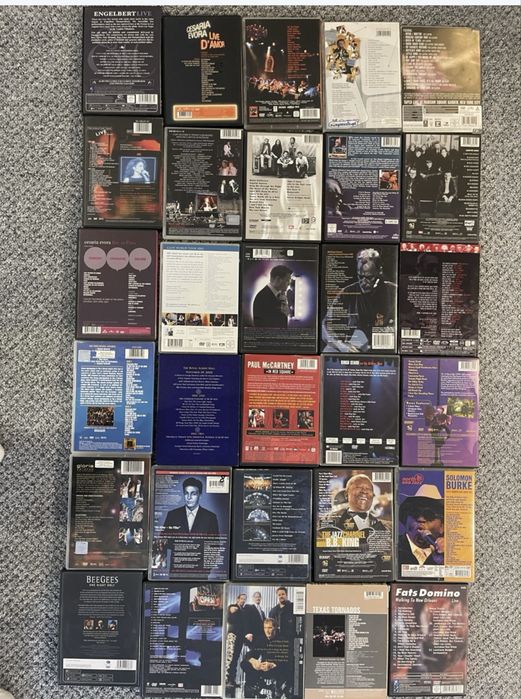 Płyty DVD koncerty 30 szt. Stan bardzo dobry cena za 1 szt