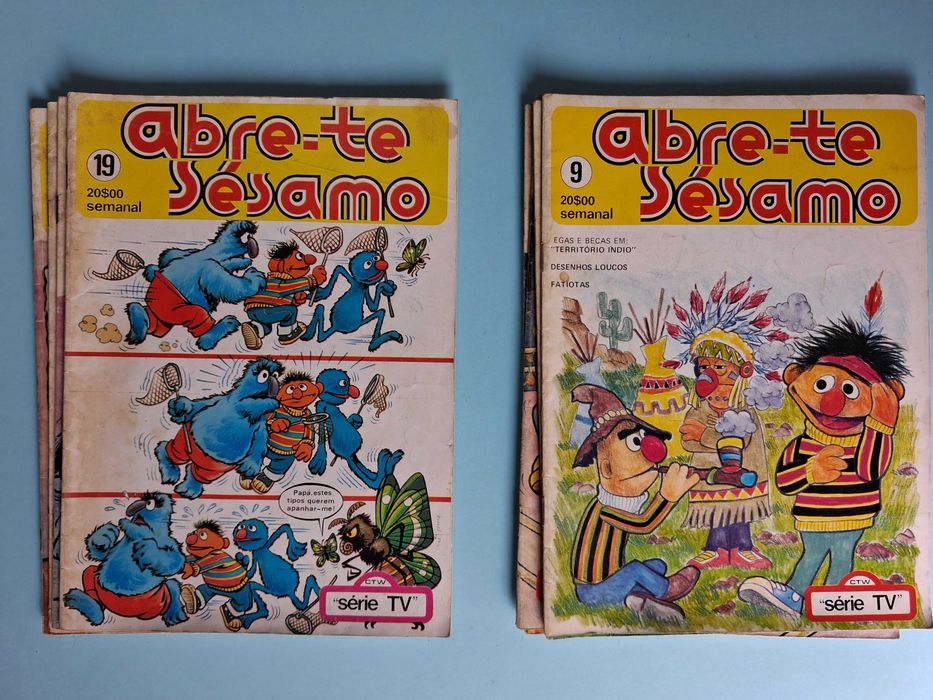 Revista BD "ABRE-TE SÉSAMO" Coleção completa Nº 1 a 22 Ed. Liber 1976/77