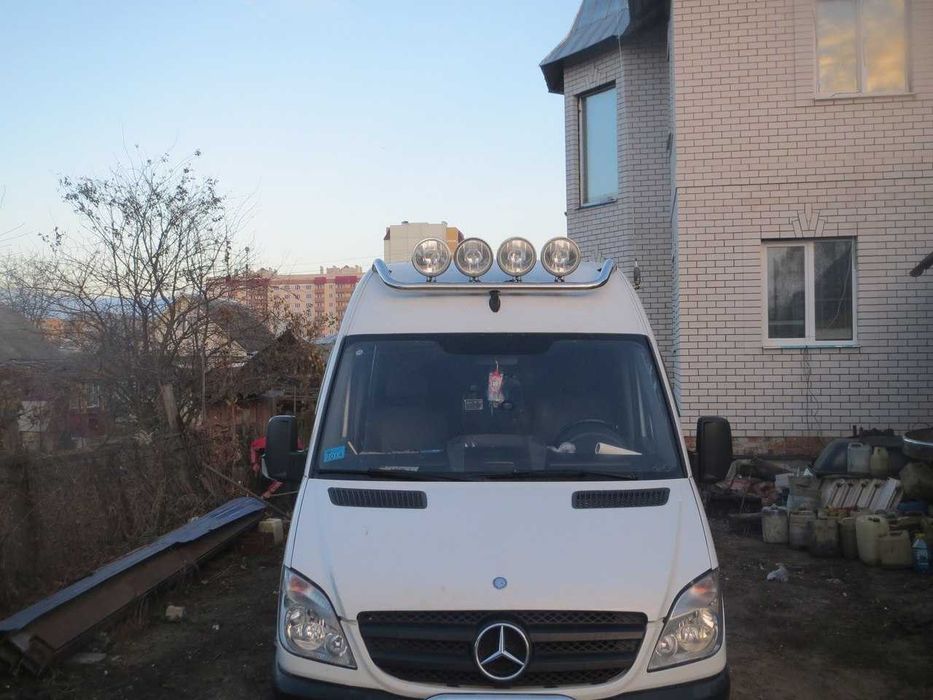 Боковые Трубы-Дуги-Пороги боковые для Mercedes Sprinter\Crafter-Люстра