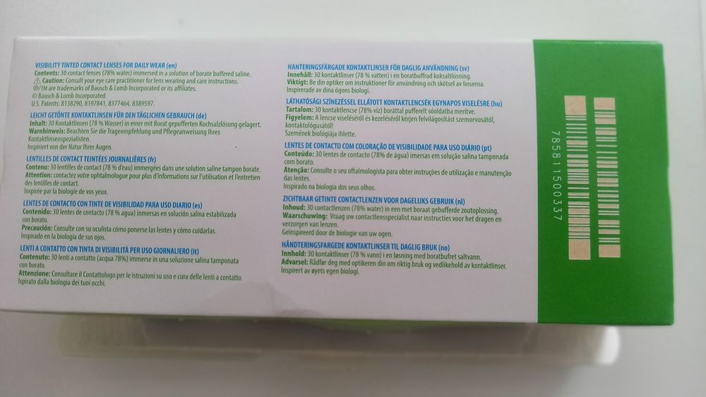 Soczewki kontaktowe BIO TRUE