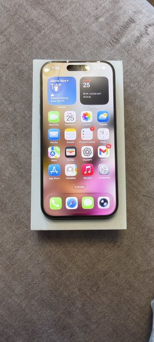 Iphone 15 Pro | 128GB | Naturalny Tytan - Stan idealny
