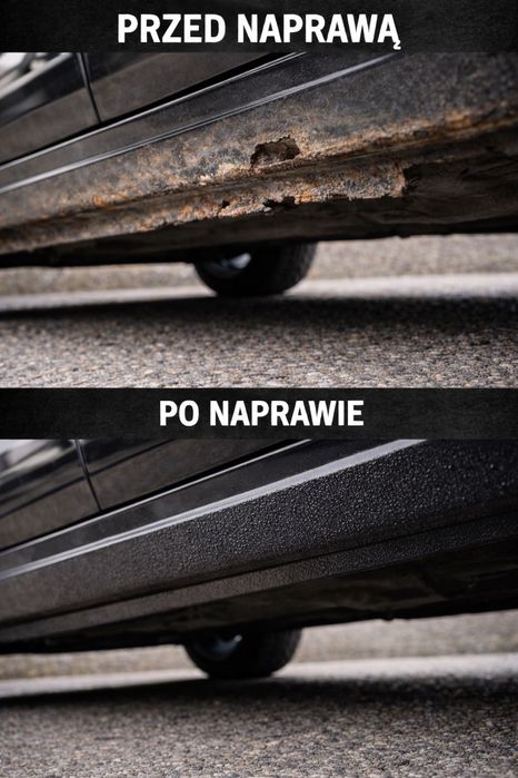 Naprawa progów osobowe / bus 1 strona 550 zł, 2 strony 850 zł