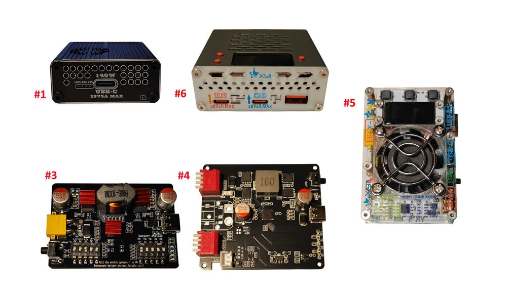 Двунаправленные модули заряда гаджетов и АКБ - Li-ion 2-6S и 7S LiFeP4