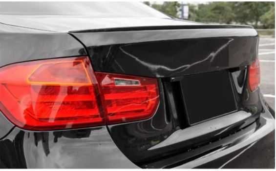 Spoiler aileron lip mala M Style preto brilhante vários modelos BMW