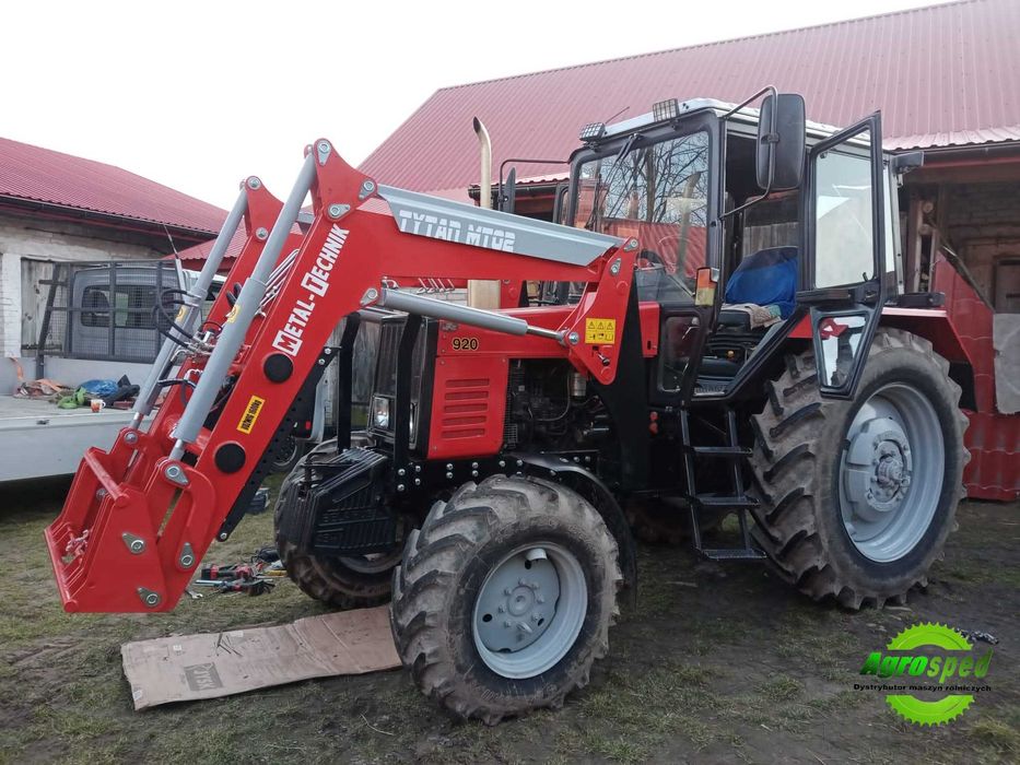 Tur Ładowacz Czołowy Solis MTZ Ursus Same Zetor Case!