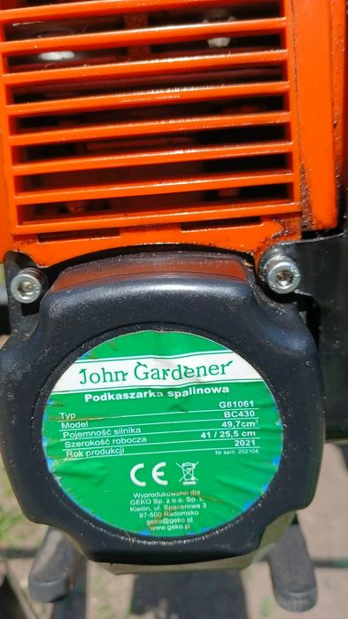 Kosa spalinowa Johan Gardner