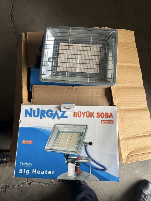 Обігрівач  інфрачервоний газовий  orgaz sb600