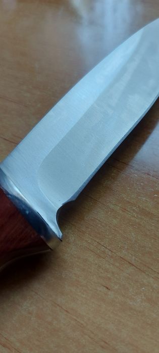 Potężna finka nóż harcerski 4 mm ostrza tasak