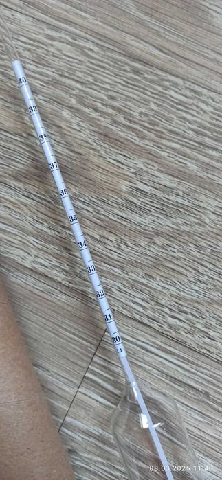 Ареометр для спирта , спиртометр Эталонный ,  АСП-1