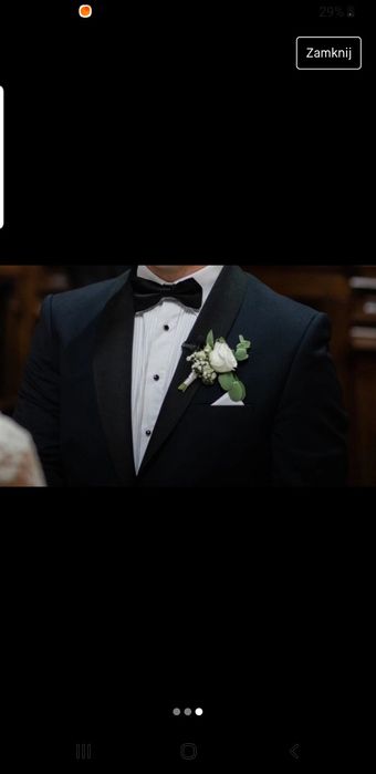 Garnitur śluby Smoking