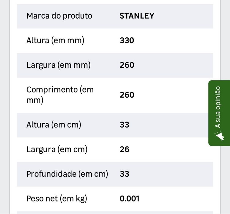 Compressor Stanley portátil
