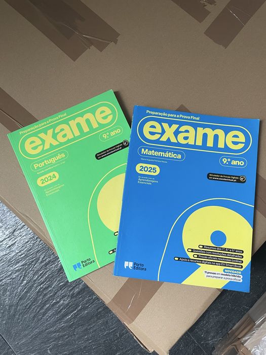 Livros preparação para exame