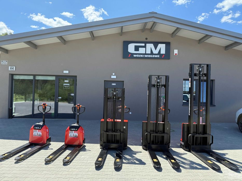 Wózek Paletowy z masztem Heli CDD12 Nowy 2,5m