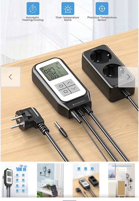 Inteligentny termostat do sterowanie temperaturą