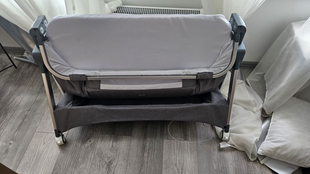 Приставне дитяче ліжечко Carrello Aria CRL-16402 2в1