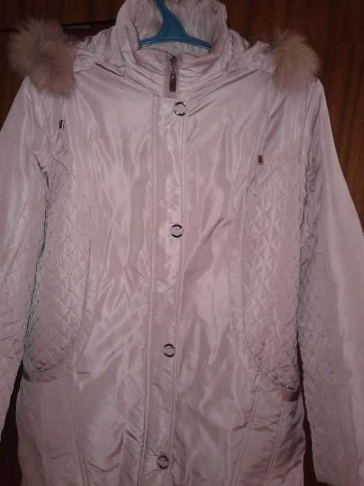 Новая куртка с песьцом на капюшоне