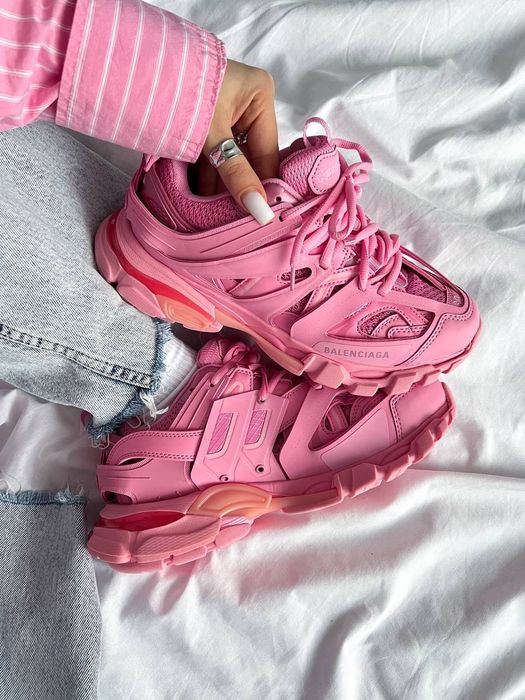 Кросівки Balenciaga Track Trainer Pink / кроси Баленсіага Трек рожеві