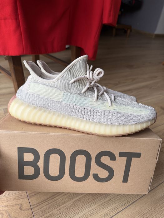 Adidas Yeezy Boost 350 V2 Citrin buty sneakersy niskie 48 2/3