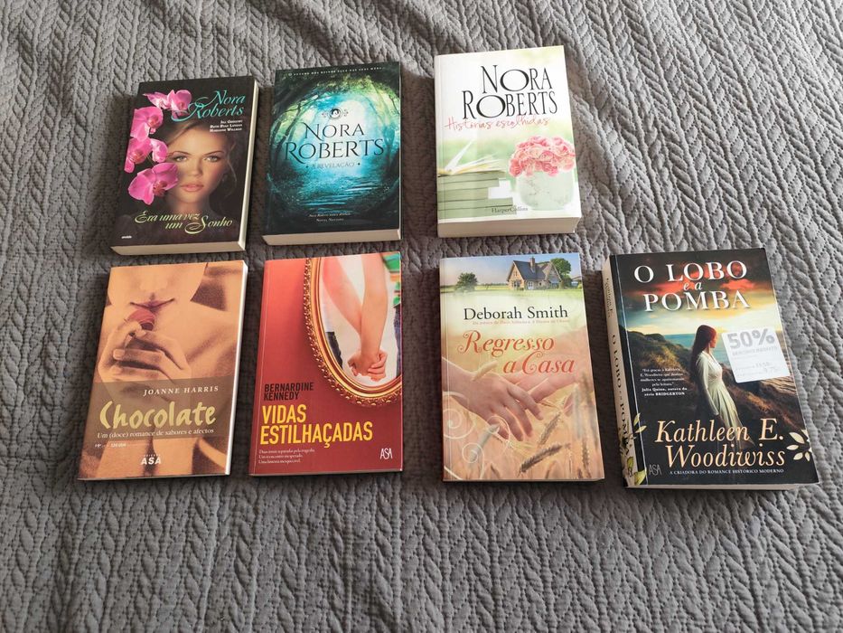 Vendo livros romance