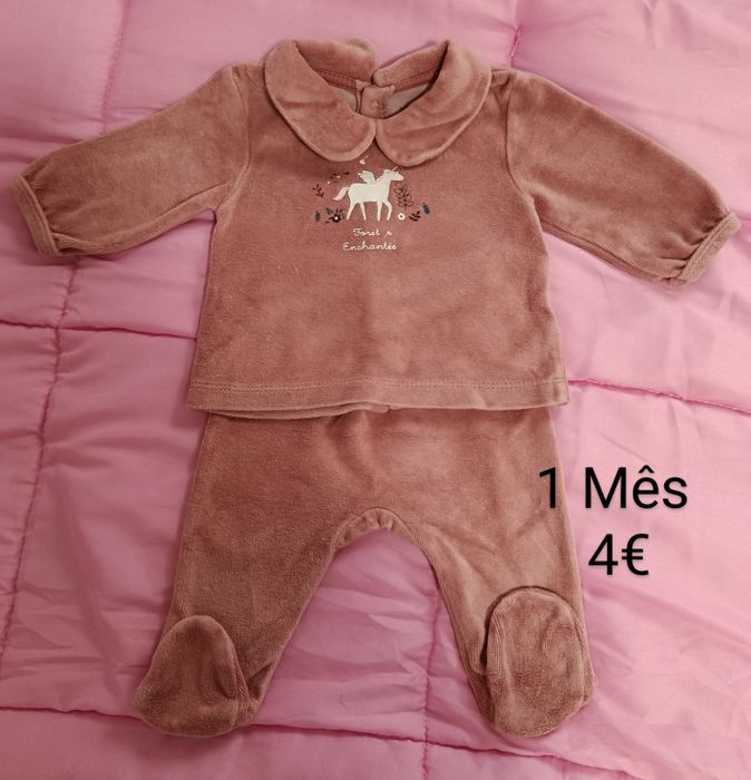 Babygrow e conjuntos de fora para bebe Menina