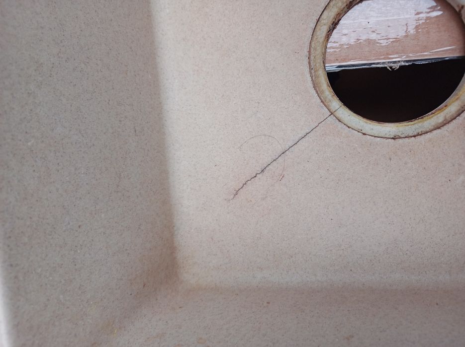 Zlew granitowy piaskowy