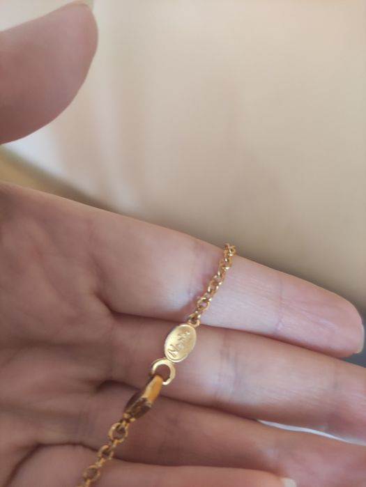 Napier ланцюжок вінтажний золотистий підвіска цепочка кулон біжутерія