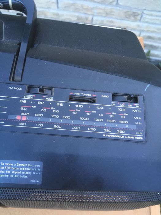Вінтажний бумбокс JVC RC-X510 магнітола