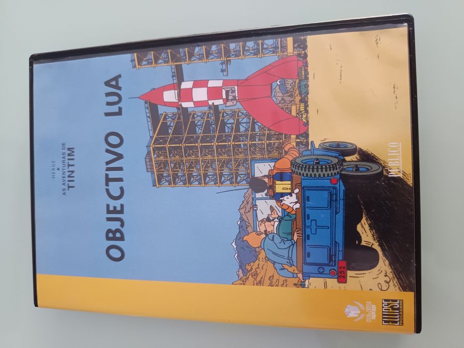DVD Tintim objetivo lua