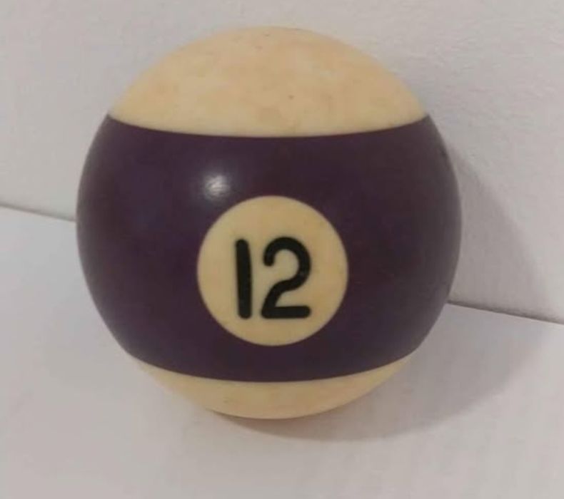 Bola de bilhar n°12