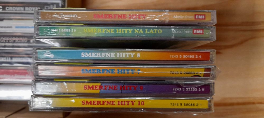 Kasety Płyty Polski Rap Eminem Peja Molesta Smerfy Metallica Disco