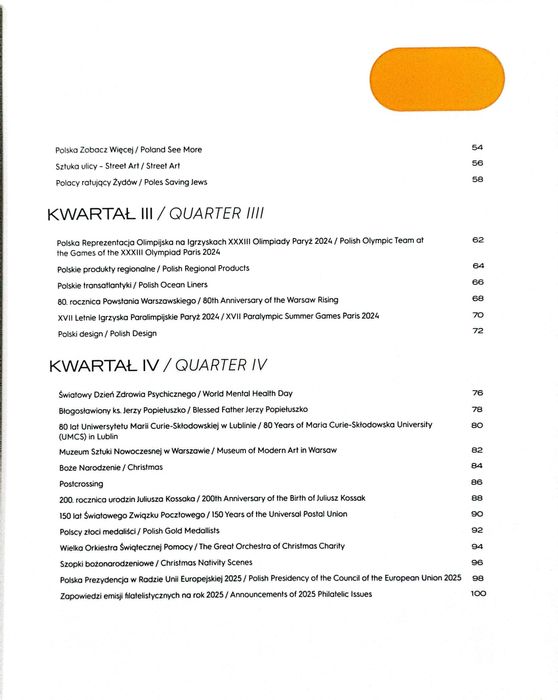 Księga Znaczków Pocztowych 2024